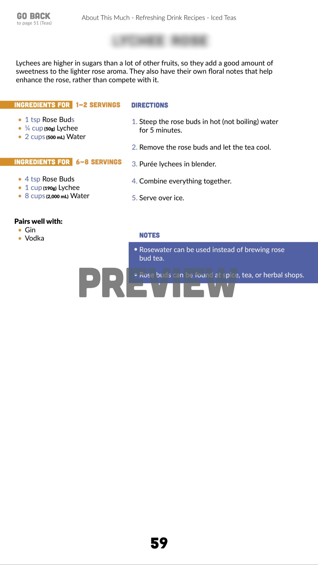 Refreshing Drink Recipes (DIGITAL)