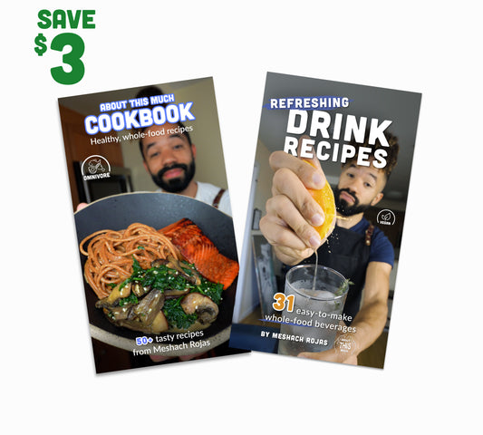 Omnivore Cookbook + Refreshing Drinks Recipes Book (eBooks)